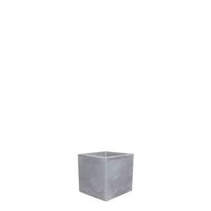 Vaso Cubo 40 X 40 Cm Cor 19 - Antique Cimento