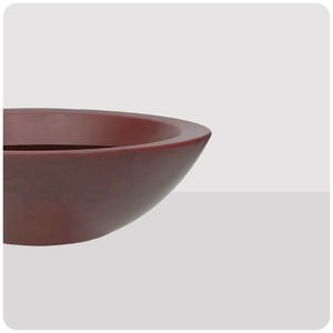Vaso Verona Bowl 54 X 17 Cm Cor 32 - Antique Vermelho