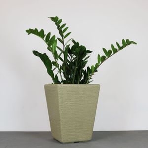 Vaso Terra Trapézio 30 X 35 Cm Cor 11 - Granito Areia