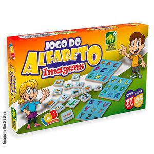 Jogo Do Alfabeto Mad. 27 Pçs Ref 06