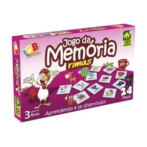 Jogo De Memória Rimas Mad 20 Pçs Ref 67