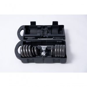 Maleta Com Halter E 12kg De Anilhas Wct Fitness