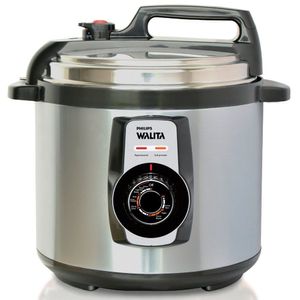 Panela De Pressão Elétrica Digital Daily 5 Litros Ri3103 Philips Walita Inox 220v