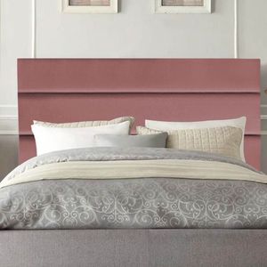 Cabeceira Estofada Argentina 160cm Queen Size Para Cama Box Quarto Suede Rose Gold - Gat Magazine