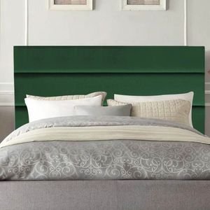 Cabeceira Estofada Argentina 140cm Casal Para Cama Box Quarto Suede Verde - Gat Magazine