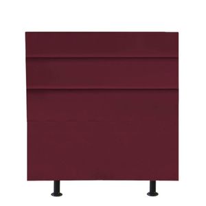 Cabeceira Estofada Argentina 100cm Solteiro Para Cama Box Quarto Suede Bordô - Gat Magazine