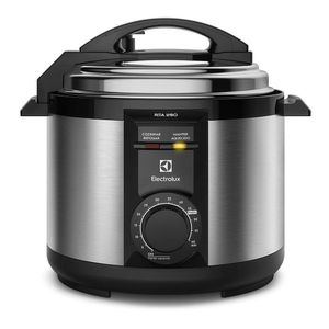 Panela De Pressão Elétrica Pce20 5 Litros Com Timer Electrolux Prata 110v