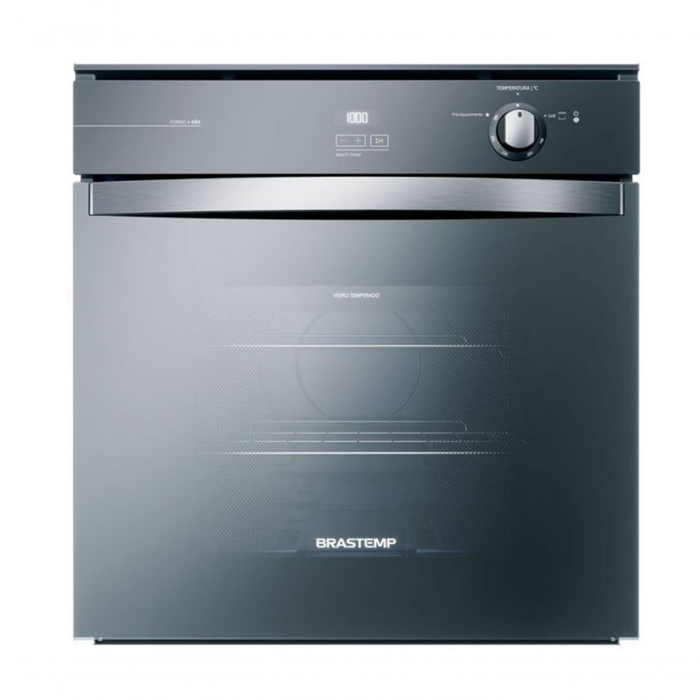 Forno de Embutir a Gás Brastemp 78L com Grill e Timer Touch Inox Espelhado BOA84AR 220V é boa?