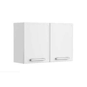 Armário Aéreo P- Cozinha Gourmet 7005 2 Portas 80cm Branco - Bertolini