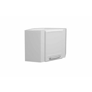 Armário Aéreo P- Cozinha Canto Oblíquo Evidence 7013 C- 1 Porta 68cm Branco - Bertolini