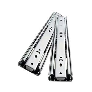 03 Pares Corrediça Gaveta Trilho Telescópico 45 Cm Para 35kg