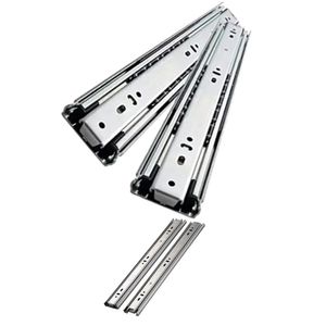 01 Par Corrediça Gaveta Trilho Telescópico 45 Cm Para 35kg