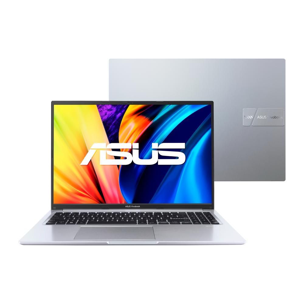 Notebook Asus Vivobook 16 X1605za-mb313w Intel Core I7 1255u 3,5 Ghz 16gb Ram 512gb Ssd Windows 11 Home Intel Iris Xe 16” Full Hd Prata Metálico