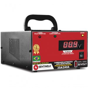 Carregador Bateria 35a-12v Sentinela