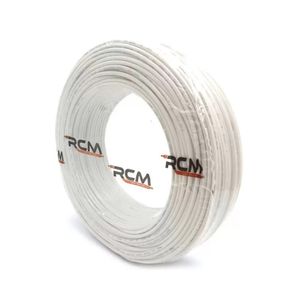 Cabo Flexível 750v 6,00mm Rolo De 100m Rcm Branco