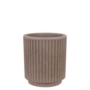 Vaso Sp27 Cilindro 20 X 23 Cm Cor 16 - Antique Castanho