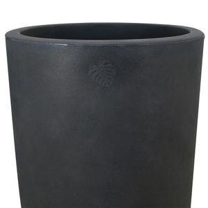 Vaso Decô Alto 50 X 80 Cm Cor 18 - Antique Preto