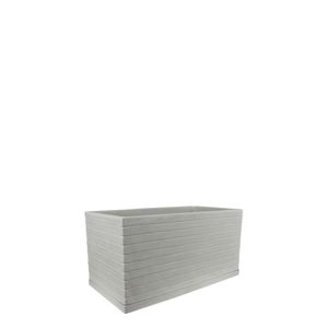 Jardineira Relevo 60 X 30 Cm Cor 17 - Antique Branco