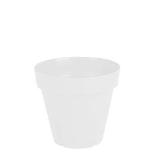 Vaso Sampa 16 X 14 Cm Cor 06 - Branco Sólido
