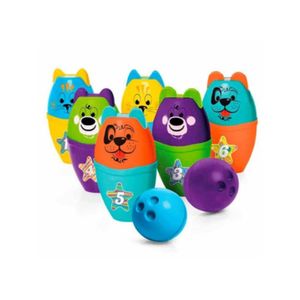 Brinquedo Educativo Boliche Bolibichos - Tateti 737
