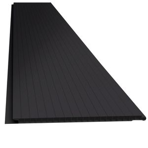 Forro De Pvc 8mm X 20cm X 3,00m Com 6m² Por Caixa Preto