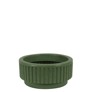 Vaso Sp27 Cilindro 20 X 10 Cm Cor 53 - Oliva Artstone