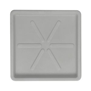 Base Quadrada 25 X 3 Cm Cor 19 - Antique Cimento