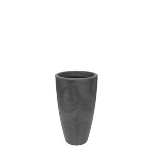 Vaso Verona Redondo Alto 40 X 70 Cm Cor 18 - Antique Preto