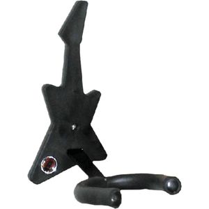 Suporte Violao Parede Agv Preto-vermelho Ask