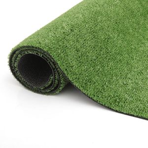 Grama Sintética 10mm Proteção Uv 1,5m X 2m Box Com 9 Rolos Kapazi Verde
