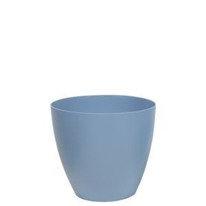 Vaso Bagé 12 X 11 Cm Cor 72 - Azul Vintage
