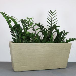 Jardineira Terra Trapézio 80 X 35 Cm Cor 11 - Granito Areia
