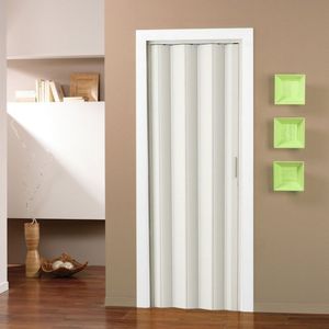 Porta Sanfonada Pvc Pronta 210x96cm Bcf Branco