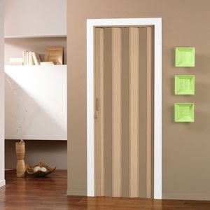 Porta Sanfonada Pvc Pronta 210x72cm Bcf Bege
