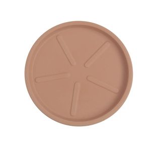 Base Redonda 32 X 3 Cm Cor 02 - Antique Terracota