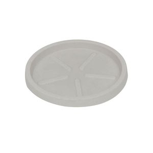 Base Redonda 28 X 3 Cm Cor 17 - Antique Branco