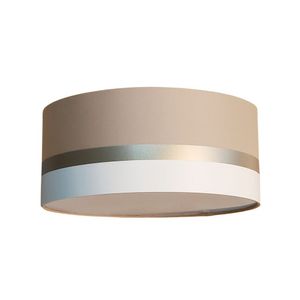 Luminária Plafon 2 Focos 15w 5724 Faixa Dupla Tom Luz Iluminação Cáqui/bronze