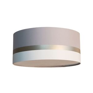Luminária Plafon 2 Focos 15w 5725 Faixa Dupla Tom Luz Iluminação Cinza/bronze