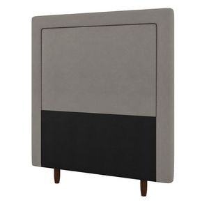 Cabeceira Dinamarca New Plus 100cm Cinza