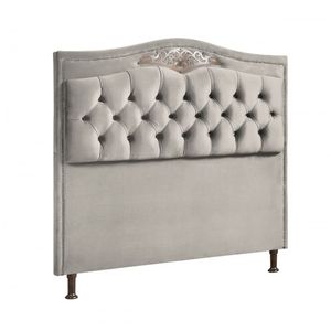Cabeceira Holanda 1,60 Para Cama Box Queen - Veludo Marfim