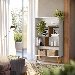 Cristaleira Demadero 900 X 1502 X 330 Off White Cristal/cortem Off White Cristal/cortem