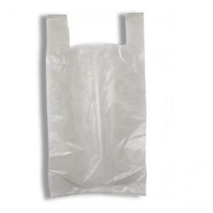 Sacola Plástica Branca Reciclada 40x50 - 5kg