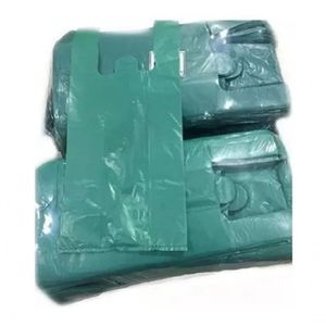 Sacola Plástica Reciclada Reforçada Verde 30x40 C- 5kg