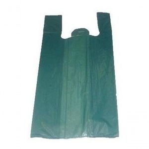 Sacola Reciclada 50 X 70 Verde Pacote Com 1 Kg 60 Unidades
