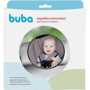 Espelho Retrovisor Para Banco Traseiro Buba 8771