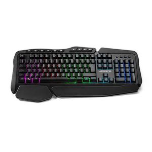 Warrior Clancy Teclado Gamer Rgb Macro