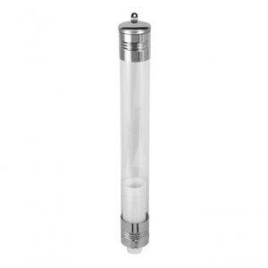 Dispenser Acrílico Com Inox Para Copo De Café