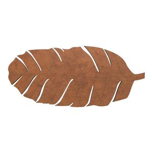 Decoração De Mesa Copa E Cia Art Wood Bananeira Cobre