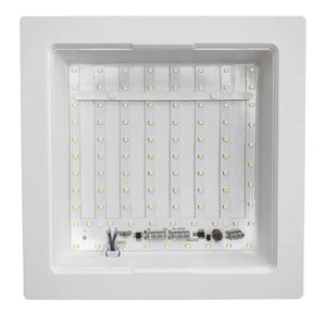 4 Painéis Placa De Led Taschibra 12w Lys Quadrado Sobrepor 4000k Luz Neutra