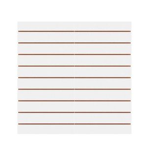 Expositor Painel Canaletado Moveis Loja Mdf Canaleta Branco